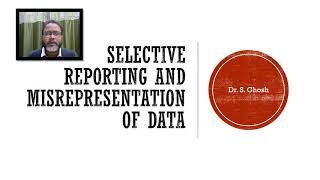 Selective Reporting and Misrepresentation of Data [upl. by Nalyorf874]