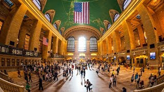 Walking Tour of Grand Central Terminal — New York City 【4K】🇺🇸 [upl. by Nerrad]