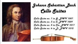 Johann Sebastian Bach  Cello suites in 432 Hz great for reading or studying [upl. by Westleigh40]