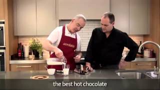 How to make a hot chocolate using an aerolatte milk frother [upl. by Oconnor]