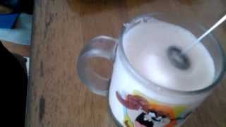 Aerolatte Review Frothing Cold Milk In Under 1 Minute [upl. by Abate]