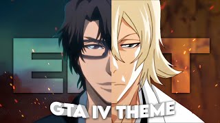 Aizen x Urahara  GTA IV Theme Edit [upl. by Sari]